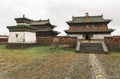 Architecture of Erdene Zuu Monastery in Mongolia Royalty Free Stock Photo